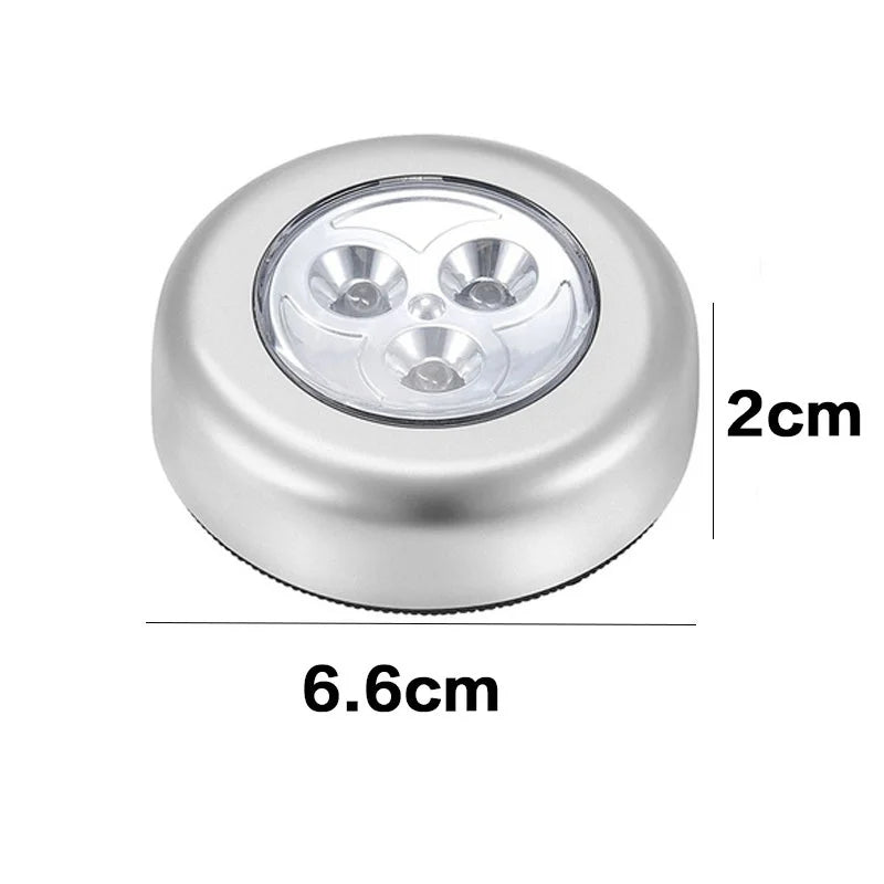 Wardrobe Bedroom Staircase Mini Stonego Touch Night Light Kitchen Wireless LED Cabinet Light Battery Powered Closet Light